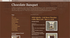 Desktop Screenshot of chocolatebanquet.com